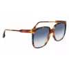 Victoria Beckham VB610SCB-212 Naiste Päikeseprillid Havana Atseetaat Liblikakujuline Raam Pruuni Gradientklaasiga 59mm