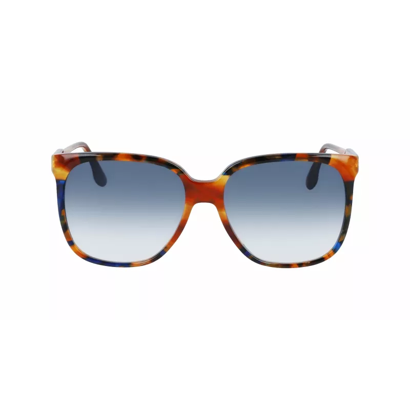 Victoria Beckham VB610SCB-212 Naiste Päikeseprillid Havana Atseetaat Liblikakujuline Raam Pruuni Gradientklaasiga 59mm