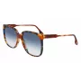 Victoria Beckham VB610SCB-212 Naiste Päikeseprillid Havana Atseetaat Liblikakujuline Raam Pruuni Gradientklaasiga 59mm