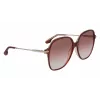 Victoria Beckham VB613S-607 Naiste kassisilma päikeseprillid - Havana/pruun gradient 59mm