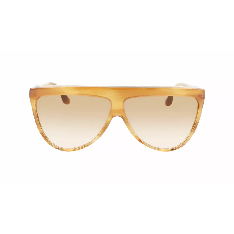 Victoria Beckham VB619S6509774 naiste aviaatorpäikeseprillid kuldse raami ja pruuni gradiendläätsega 65mm