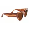 Victoria Beckham VB628S-230 Naiste Päikeseprillid Liblikas Havana Acetaat Pruun Gradient Lääts 55/21/145 mm
