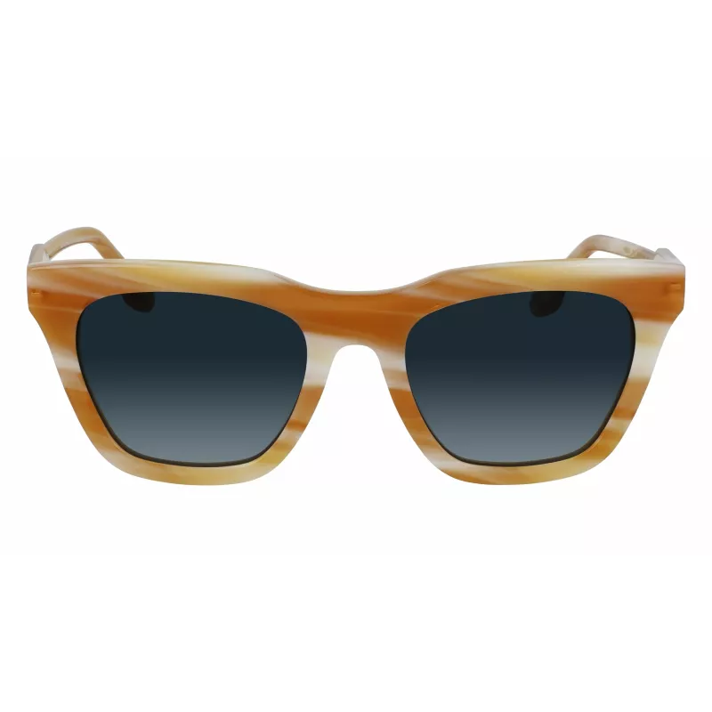 Victoria Beckham VB630S-774 Naiste ruudukujulised atsetaatpäikeseprillid Havana pruun gradient 53mm