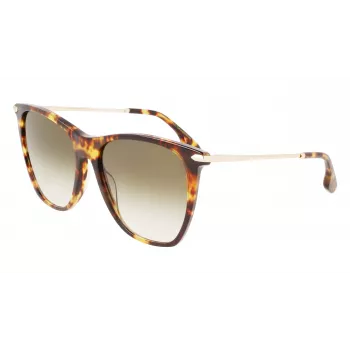 Victoria Beckham VB636S-221 Naiste Päikeseprillid Havana Pruun 58mm