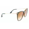 Victoria Beckham VB636S-342 Naiste Päikeseprillid - Havana Kilpkonnakarva Raam, Pruuni Gradientklaasiga, 58mm