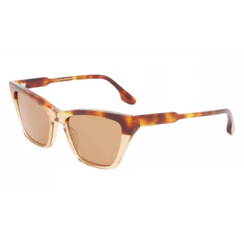 Victoria Beckham VB638S-218 Naiste päikeseprillid Havana pruun gradient 55mm