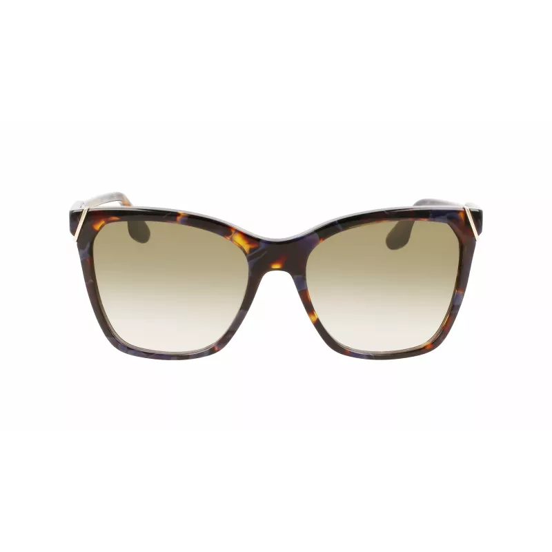 Victoria Beckham VB640S-418 Butterfly Sunglasses Blue Gradient