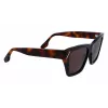 Victoria Beckham VB646S-001 Naiste kandilised päikeseprillid – must atsetaatraam hallide polükarbonaatklaasidega – 55/18/145 mm