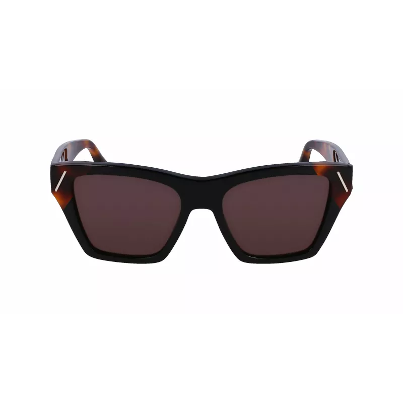 Victoria Beckham VB646S-001 Naiste kandilised päikeseprillid – must atsetaatraam hallide polükarbonaatklaasidega – 55/18/145 mm