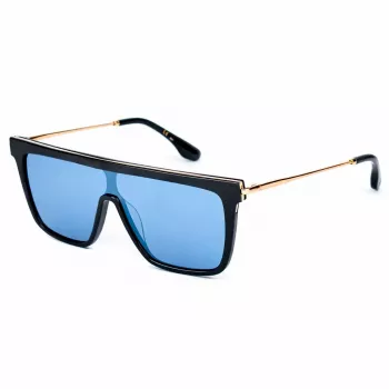 Victoria Beckham VB650S5319003 naiste ruudukujulised atsetaatpäikeseprillid, must/hall, 53/19/140 mm