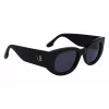 Victoria Beckham VB654S5022001 Naiste Päikeseprillid - Must Raam, Hallid Läätsed, 50mm