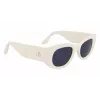 Victoria Beckham VB654S5022103 Naiste Päikeseprillid - Must atsetaatraam, Hallid polükarbonaat läätsed, 50 mm