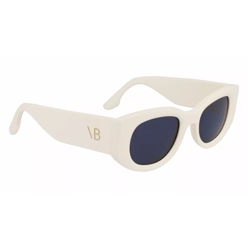 Victoria Beckham VB654S5022103 Naiste Päikeseprillid - Must atsetaatraam, Hallid polükarbonaat läätsed, 50 mm