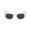 Victoria Beckham VB654S5022103 Naiste Päikeseprillid - Must atsetaatraam, Hallid polükarbonaat läätsed, 50 mm