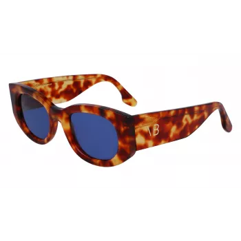 Victoria Beckham VB654S5022222 Naiste ruudukujulised päikeseprillid Must/Hall 50mm