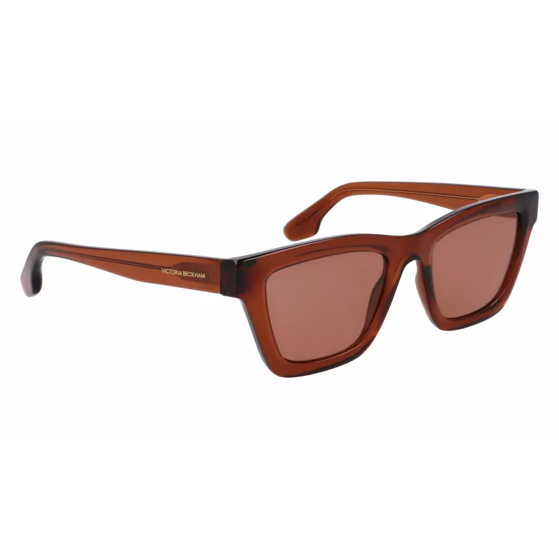 Victoria Beckham VB656S-203 Naiste Päikeseprillid - Pruun Havana atsetaatraamiga pruuni gradiendiga läätsedega - 52mm