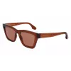 Victoria Beckham VB656S-203 Naiste Päikeseprillid - Pruun Havana atsetaatraamiga pruuni gradiendiga läätsedega - 52mm