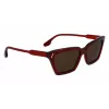 Victoria Beckham VB661S5716610 Naiste ruudukujulised atsetaatpäikeseprillid - Red Havana 57mm