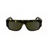Victoria Beckham VB666S Päikeseprillid Naistele Must Atsetaat Ruudukujuline Raam Hall Lääts 55mm