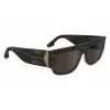 Victoria Beckham VB666S5516321 Naiste ülisuured kandilised päikeseprillid Havana pruun gradient 55mm
