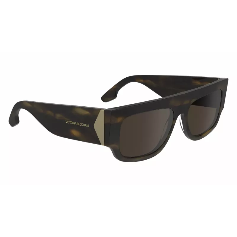Victoria Beckham VB666S5516321 Naiste ülisuured kandilised päikeseprillid Havana pruun gradient 55mm