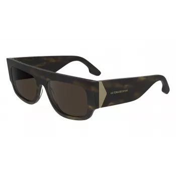 Victoria Beckham VB666S5516321 Naiste ülisuured kandilised päikeseprillid Havana pruun gradient 55mm