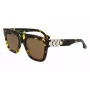 Victoria Beckham VB675S5220012 Naiste Päikeseprillid, Must Atsetaatraam, Tumehall Polükarbonaat Läätsed, 52mm