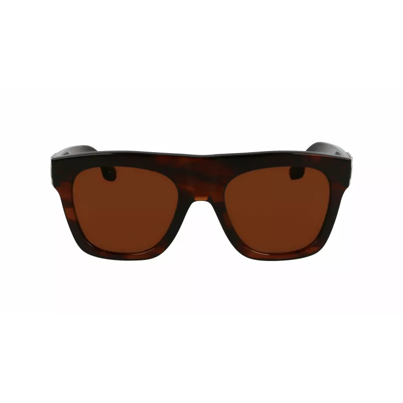 Victoria Beckham VB675S5220227 Naiste ülisuured ruudukujulised päikeseprillid, tume havanna, gradienthallid läätsed, 52 mm