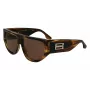 Victoria Beckham VB676S naiste päikeseprillid - Havana pruun atsetaatraamiga pruunide gradiendiläätsedega - 55/14/145 mm