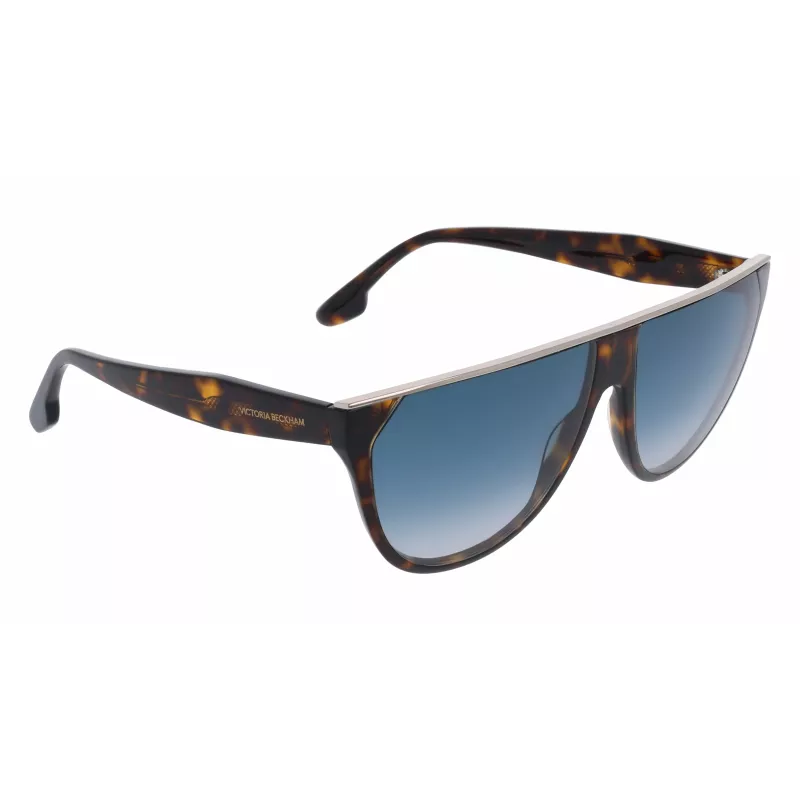 Victoria Beckham VB682S6113234 Naiste ülisuured ruudukujulised päikeseprillid Havana pruun gradient