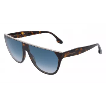 Victoria Beckham VB682S6113234 Naiste ülisuured ruudukujulised päikeseprillid Havana pruun gradient