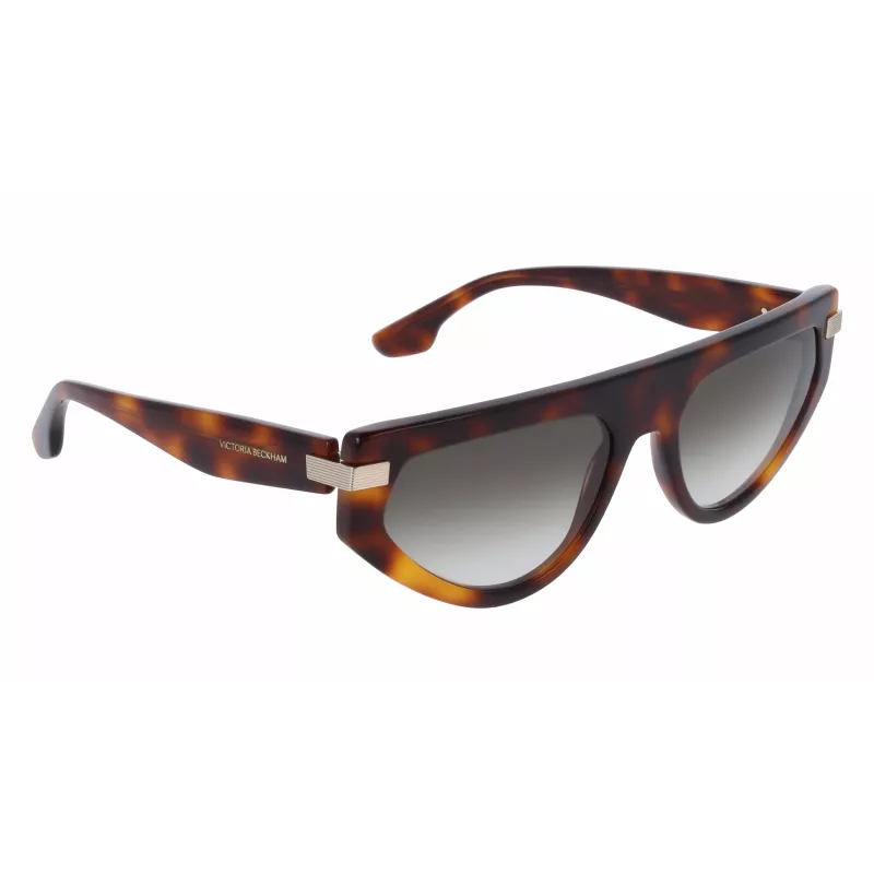 Victoria Beckham VB685S5618215 Naiste ruudukujulised atsetaatpäikeseprillid Havana pruun gradient 56/18/140
