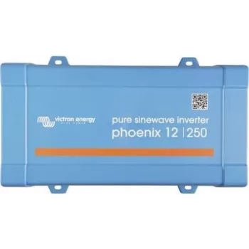 Victron Energy Phoenix 12/250 250 W 12 V DC kuni 230 V AC puhas siinusinverter PIN122510200