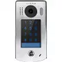 VIDOS DUO S1301D Värava jaam - 2-juhtmeline välisukse videokell 2.0 MP kaamera, 170° lainurkobjektiiv, IR öövaatlus, roostevaba teras, hõbedane