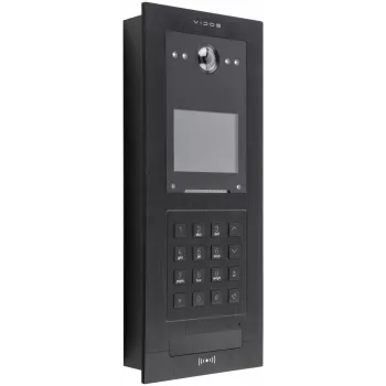 VIDOS IPX S110 välipaneel - IP-videouksetelefon 2MP kaamera, PoE, IP65