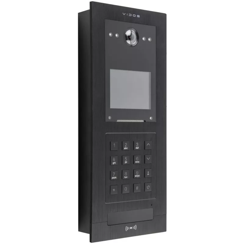 VIDOS IPX S110 välipaneel - IP-videouksetelefon 2MP kaamera, PoE, IP65