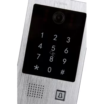 VIDOS S20DA Outdoor Door Panel - 1/3 inch CMOS, 600 TVL, IR Night Vision, 4-Wire, IP54, Silver