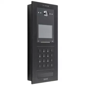 VIDOS S210 2IP videouksejaam, Full HD 1080p, RFID, Wi-Fi, hõbe/hall