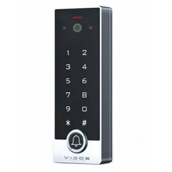 VIDOS ZW49-X läbipääsulukk videosisetelefoniga, klaviatuuri ja RFID-lugeriga, IP65
