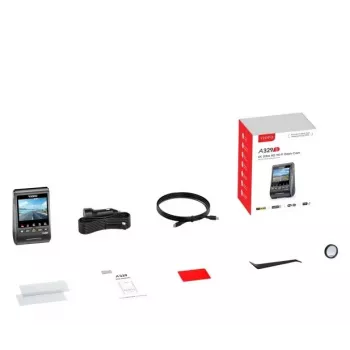 VIOFO A329S 1CH GPS 4K UHD Sõidukaamera Sony STARVIS 2 IMX678, Sisseehitatud GPS, Wi-Fi, Parkimisrežiim, 2,4-tolline LCD, Superkondensaator, Kuni 512GB