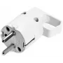 VIPLAST 325-01 Uni-Schuko pistik haarderingiga, 16A 250V, IP20, valge