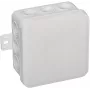 VIPLAST V5 Klik pindpaigaldatav tühi harukarp, 12 kaablisisendit, IP54, valge, 75x75x41 mm, 035-01