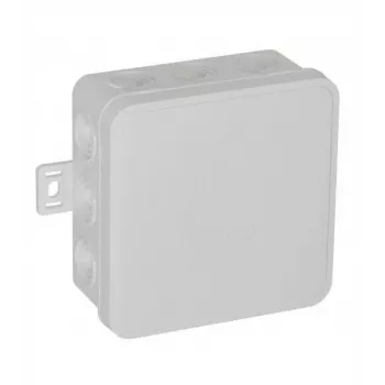 VIPLAST V6 Click pinnale paigaldatav ühenduskarp, 12 kaablisisseviiku, tühi, valge, IP54, 85x85x41mm, 036-01