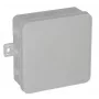 VIPLAST V7 Klik Pindpaigaldatav Tühi Harukarp, 12 Kaabli Avaga, Valge, IP54, 100x100x41mm