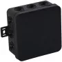 VIPLAST V7 Klik Pindpaigalduskarp, tühi, 12 ava, must, IP54, 100x100x41 mm