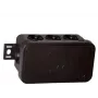VIPLAST V8 pindpaigaldatav harukarp, 8 sisendit, IP54, must, 80x45x41mm