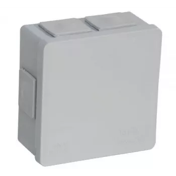VIPLAST VP-02 pinnale paigaldatav karp, 6 kaabli sisseviiku, IP55, hall, 86x86x40mm