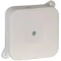 VIPLAST VP-2 Pindpaigaldatav tühi ühenduskarp 4 avaga IP44 Valge 85x85x35mm 027-01