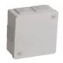 VIPLAST VP-22 Pindmonteeritav Ühenduskarp 6 Avaga IP55 Valge 86x86x40mm