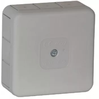 VIPLAST VP-31 Pindpaigaldatav ühenduskarp, 12 ava, hall, IP55, 85x85x37mm